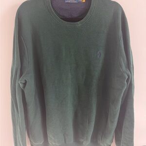 Polo Ralph Lauren Men's Forest Green Crewneck Sweater